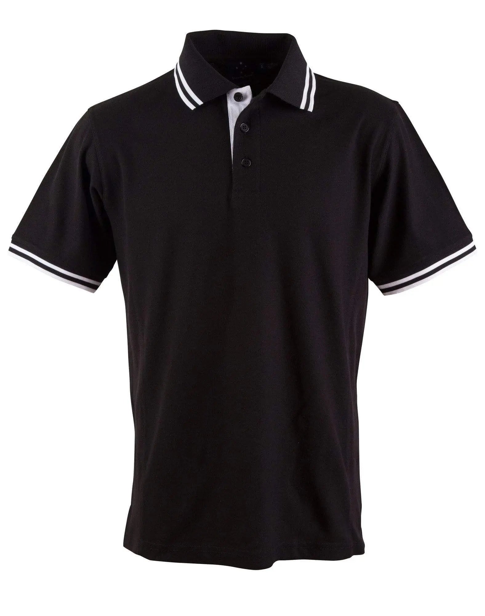 Grace Polo Men's Ps65 Casual Wear Winning Spirit Black/White S